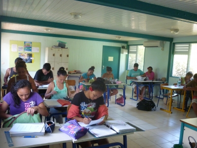 Salle climatisée pour une classe