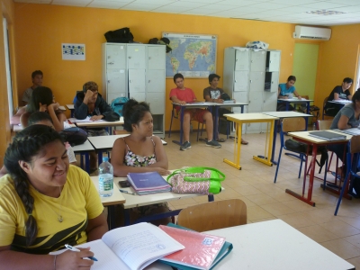 Salle climatisée pour une classe